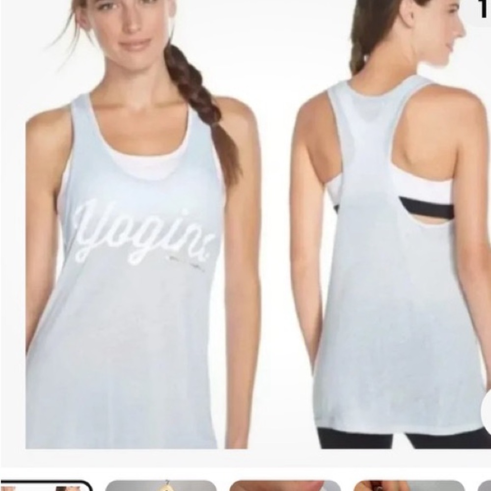 ⭐️Spiritual Gangster racerback tank top Yogini size medium nwt